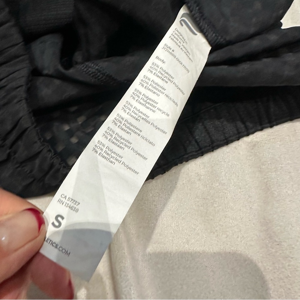 Fabletics Cleo Lightweight Workout Jacket Black S… - image 13